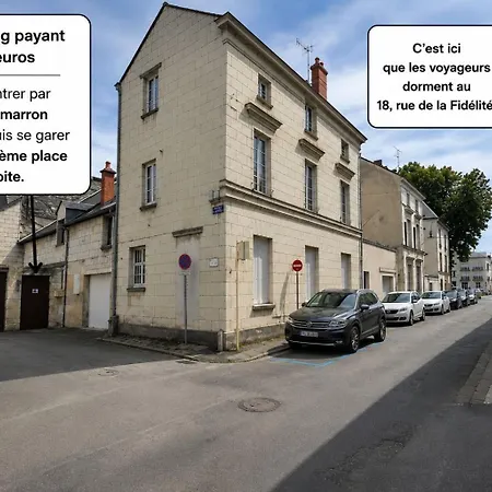 L'ecrin De Loire - Design & Confort - Centre - 7 Personnes Apartament *